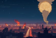 انفجارات متفرقة تضرب مدناً إيرانية جنوب البلاد بينها بندر عباس وقشم وتشابهار وكنارك