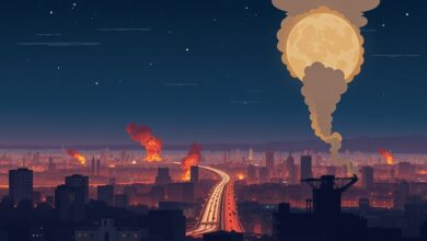 انفجارات متفرقة تضرب مدناً إيرانية جنوب البلاد بينها بندر عباس وقشم وتشابهار وكنارك
