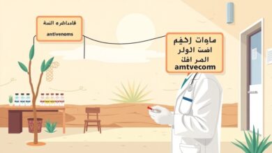 وزارة الصحة تؤكد توافر أمصال لدغات الثعابين والعقارب وتُهيِّئ المستشفيات لمواجهة الحالات الطارئة