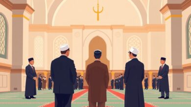 محافظ الدقهلية يستقبل وزير الأوقاف أثناء تفقده التصفيات الأولية لمسابقة دولة التلاوة في مسجد النصر بالمنصورة