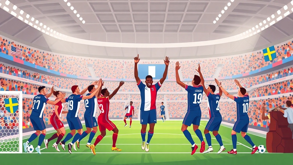 فرنسا تحقق رقمًا تاريخيًا في كأس العالم 2026 بفوزها على السويد 3-0 وتسجيلها للمرة الخامسة على التوالي بثلاثة أهداف أو أكثر