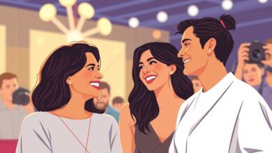 ياسمين عبد العزيز ترد على سؤال حول جمالها خلال عرض خاص لفيلم خلي بالك من نفسك في الكويت