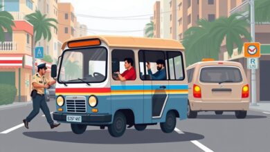 الداخلية تكشف ملابسات مشادة بين سائق ميكروباص ومواطن بسبب الأجرة في الشرقية