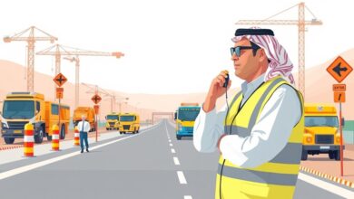 الرئيس التنفيذي للهيئة العامة للطرق يتفقد عدداً من مشاريع الطرق في منطقة تبوك