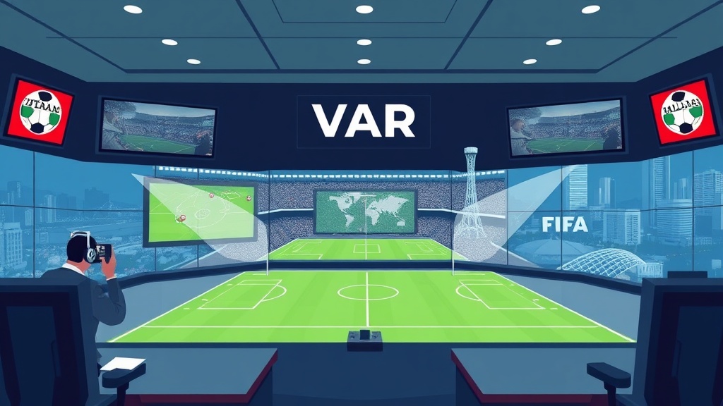 فيفا ينقل حكام VAR إلى ملاعب نصف النهائي عقب انتقادات ربع النهائي