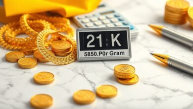 عيار 21 يرتفع بنحو 10 جنيهاً.. سعر الذهب اليوم في مصر الجمعة 10-7-2026 عقب قرار المركزي