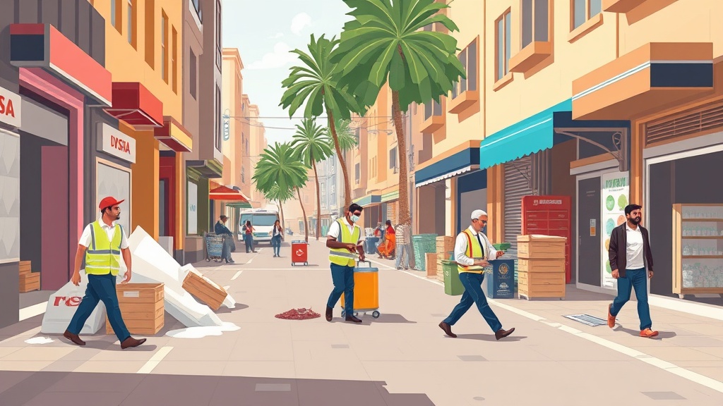 إزالة الإشغالات والمخلفات المحيطة بسوق التبة النموذجي في شرق مدينة نصر
