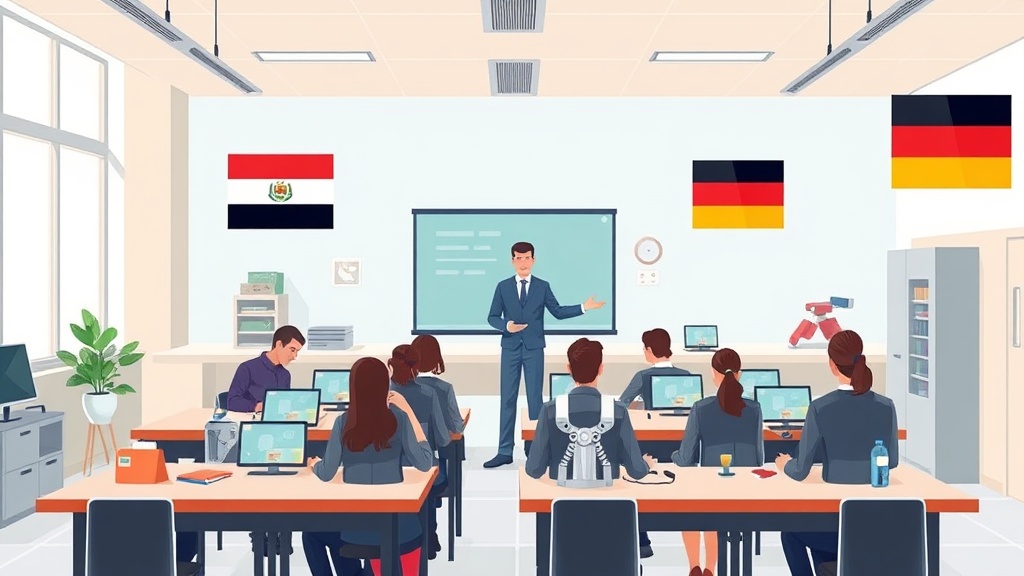 شراكة مصرية-ألمانية لتطوير التعليم الفني وتخريج فنيين بمعايير عالمية وربطهم بسوق العمل
