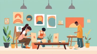 مشروع فنان في مجمع 15 مايو يواصل فعاليات الموسم الثالث بورش تفاعلية للرسم والكِسف والتشكيلات المجسمة
