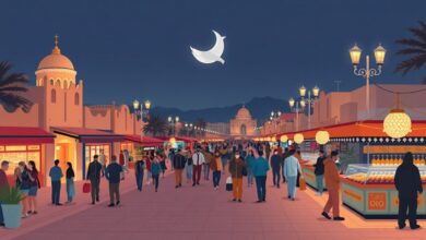 مرسى مطروح مدينة لا تنام خلال المصيف: ليالٍ حافلة بالترفيه ورواج تجاري وأسواق تزخر بالمتسوقين