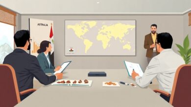 الثروة المعدنية تسوق لفرص الذهب والفوسفات أمام مجتمع الأعمال الأسترالي