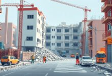 مصرعطفل وإصابة خمسة أشخاص في انهيار مبنى مدرسة قيد الإنشاء بمدينة لاهور في باكستان