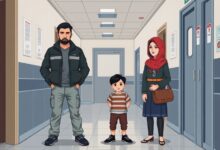 ضبط شخصين متورطين بضربطفل عمره 9 سنوات بنزيف بالأذن في القليوبية بسبب رن الجرس