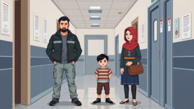 ضبط شخصين متورطين بضربطفل عمره 9 سنوات بنزيف بالأذن في القليوبية بسبب رن الجرس