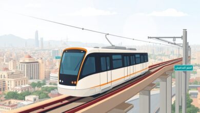 قيمة اشتراك القطار الكهربائي الخفيف LRT وتفاصيل التذاكر والربط بالعاصمة الإدارية ومدن شرق القاهرة