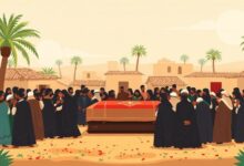 تشييع جثمان شاب في الشرقية قبل زفافه بعشرين يوماً وسط حزن عائلي وجماعي