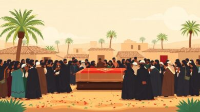 تشييع جثمان شاب في الشرقية قبل زفافه بعشرين يوماً وسط حزن عائلي وجماعي