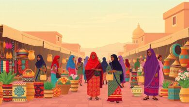 نساء النوبة في أسوان يواصلن الحفاظ على التراث عبر المشغولات اليدوية ويروين قصص كفاحهن