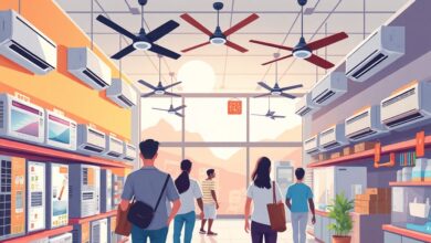 ذروة الصيف ترفع أسعار التكييفات والمراوح وتراجع الطلب مقارنة بالسنوات السابقة