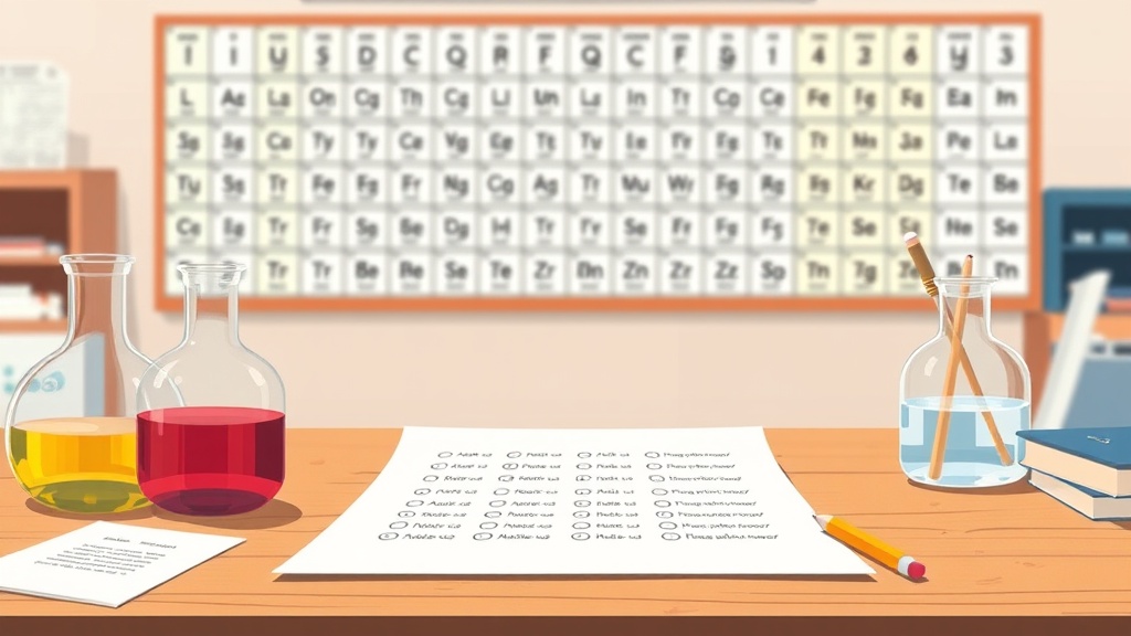 سبعة أسئلة متوقعة في مادة الكيمياء للثانوية العامة وأجوبةها الصحيحة