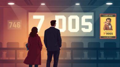 فيلم 7DOGS يصل بإجمالى إيراداته إلى 246 مليون و424 ألف جنيه خلال 56 ليلة عرض