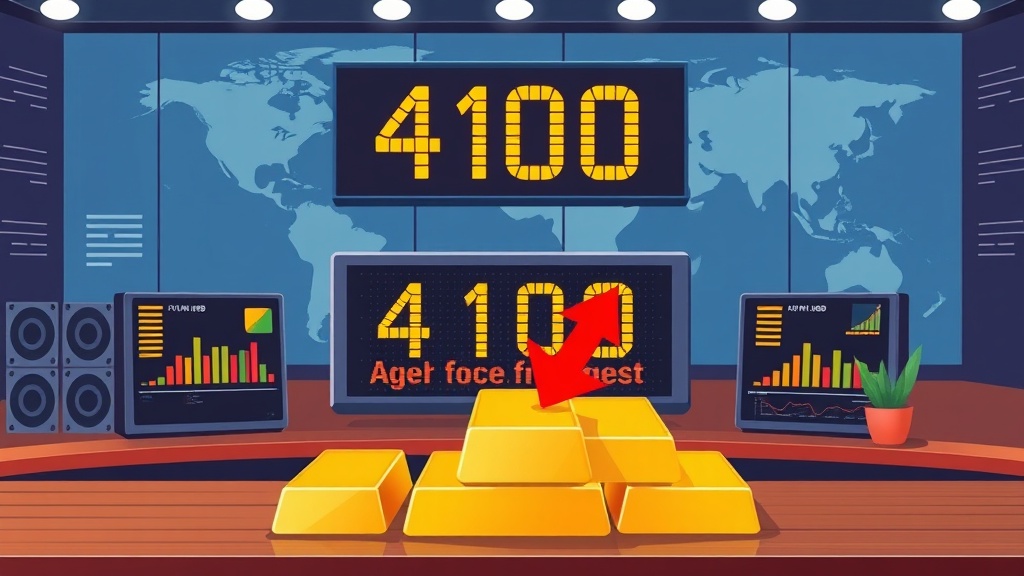 انخفاض عالمي لسعر الذهب اليوم الأربعاء 8-7-2026 مع انخفاض الأوقية إلى 4100.32 دولار