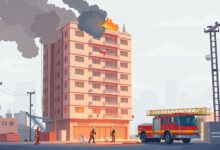 النيابة الإدارية بسوهاج تعاين حريق برج الاتصالات وتطلب تحريات البحث الجنائي