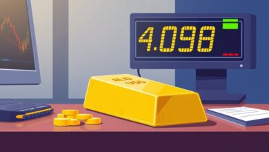 سعر الذهب يتجه نحو مكسب شهري لأول مرة خلال خمسة أشهر مع متابعة التطورات الأميركية-الإيرانية وإشارات الفيدرالي
