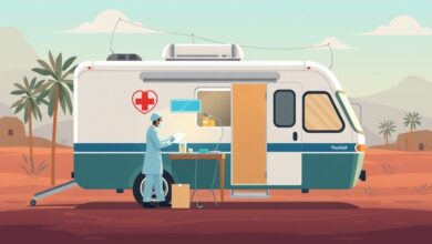 قافلةطبية مجانية في أسوان تستهدف أربع قرى وتقدم فحوصاً وخدمات جراحية وتخصصية