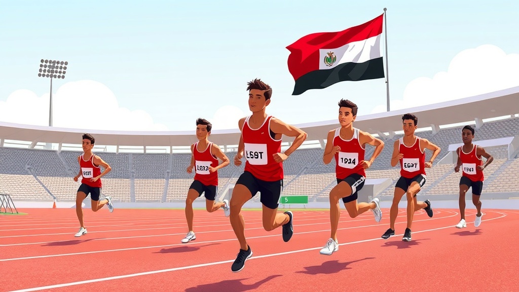 منتخب مصر لألعاب القوى للناشئين يغادر إلى تونس للمشاركة في بطولة شمال إفريقيا