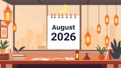 موعد إجازة المولد النبوي 2026: الأربعاء 26 أغسطس (12 ربيع الأول 1448هـ)