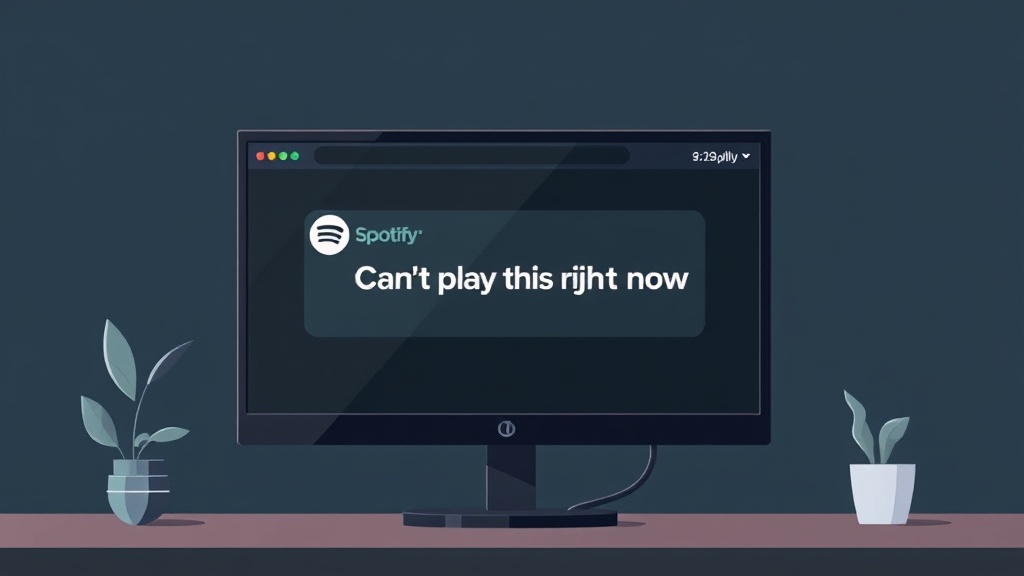 انقطاع كبير يضرب سبوتيفاي ويؤثر على Web Player مع ظهور رسالة 'لا يمكن التشغيل الآن'