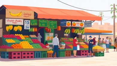 العنب يتراوح بين 35 و45 جنيهاً للكيلو.. تعرف على أسعار الفاكهة في أسواق سوهاج اليوم