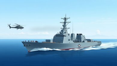 القيادة المركزية الأمريكية تؤكد عبور مدمرة USS Donald Cook بحر العرب وتواصل فرض الحصار البحري على إيران مع توجيه 5 سفن وتعطيل سفينة حتى 18"ي