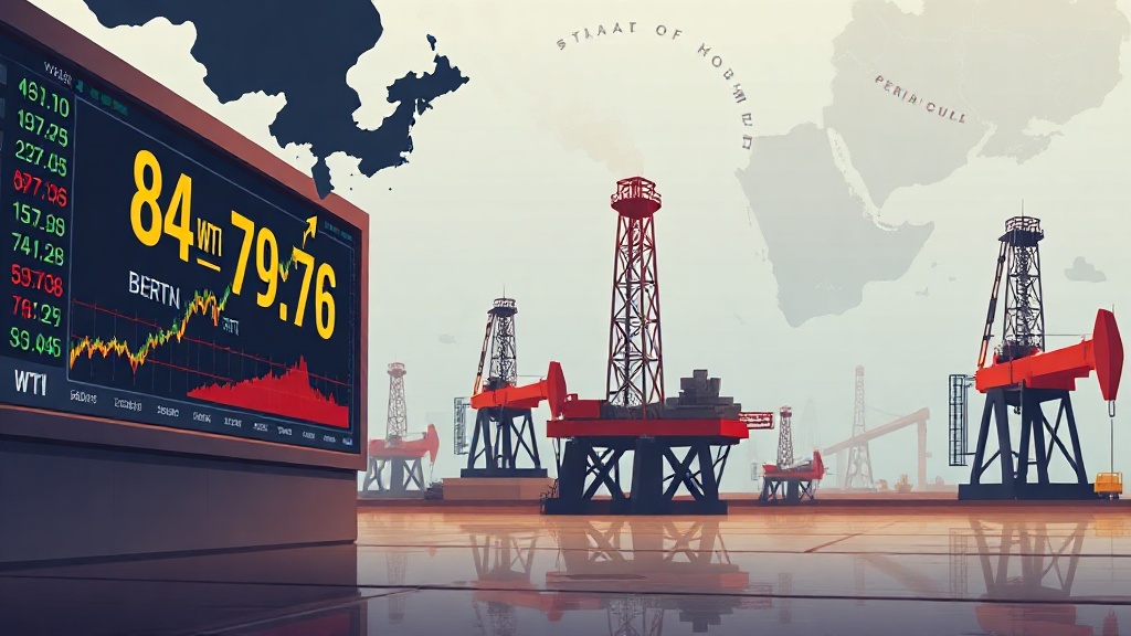 أسعار النفط ترتفع مع التصعيد الأميركي-الإيراني وبرنت يصل إلى 84.93 دولاراً والـWTI إلى 79.76 دولاراً