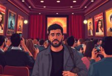 أحمد العوضي يحضر عرض فيلم شمشون ودليلة في المدينة السادس من أكتوبر ويعبر عن سعادته بردود الفعل