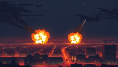 قصف أميركي يستهدف ماهشهر ويوقع قتيلًا وجرحى وتداعياته تشمل انقطاع الكهرباء في الأهواز وانفجارات بجنوب البلاد وشمال غربها