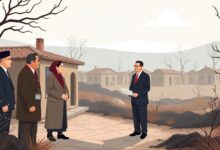 الجزائر: تعويض المتضررين من حرائق الغابات وتوجيه وفد وزاري لتقديم العزاء لعائلات الضحايا في تلمسان