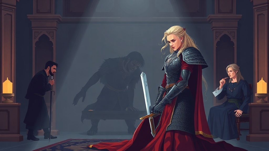 رينيرا تقود إعدام أوتو هايتاور بضربتين في House of the Dragon