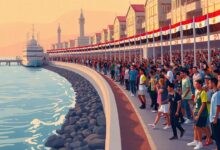 عمرو أديب يدعو لاحتفال جماهيري بنجوم منتخب مصر ويعلن إهداء سيارة لكل عضو في البعثة