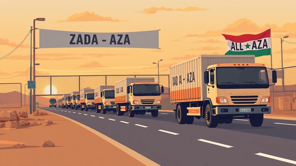 استئناف دخول شاحنات المساعدات والوقود إلى غزة وتفاصيل الأيام الأخيرة للفنان أحمد جلال عبد القوي