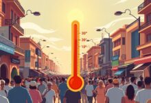 الأرصاد: موجة حر شديدة تضرب القاهرة وتصل الحرارة المحسوسة إلى 39° مئوية