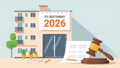 زيادة الإيجار القديم بنسبة 15% تبدأ في سبتمبر 2026 وتحديد فترات انتقال تمتد حتى انتهاء العقود