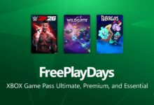 عروض Xbox Free Play Days: WWE 2K26 وWildgate وPolterguys متاحة مجاناً خلال عطلة نهاية الأسبوع (30 يوليو – 2 أغسطس)