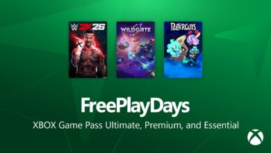 عروض Xbox Free Play Days: WWE 2K26 وWildgate وPolterguys متاحة مجاناً خلال عطلة نهاية الأسبوع (30 يوليو – 2 أغسطس)