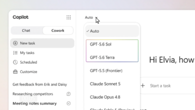 مايكروسوفت تضيف GPT-5.6 إلى Microsoft 365 Copilot وتخصصه للعمل المعرفي