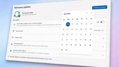 تحديث Windows 11 26H1 KB5101681 يضيف تقويم إيقاف التحديث وتحسينات في Widgets
