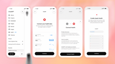 إطلاق ChatGPT Health في الولايات المتحدة مع دمج Apple Health والسجلات الطبية