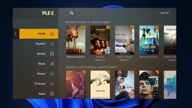 دليل عملي يتضمن أربع خطوات لإعادة عمل Plex عند تعطل التطبيق: التحقق من الاتصال، ثم تحديث التطبيق، وإصلاحه، ثم الرجوع إلى إصدار سابق من