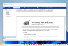 إظهار وتثبيت Windows Fax and Scan على Windows 11